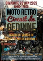 Moto Retro Circuit de Gedinne