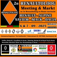 2e Renaultoloog meeting & markt