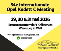 Internationale Opel Kadett C Meeting