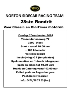 Norton Sidecar Racing Ream Rondrit