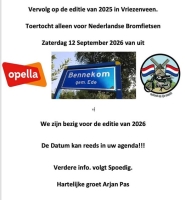 Toertocht Nederlandse Bromfietsen 