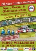 Ape-, Vespa- &amp; Oldtimertreffen