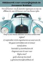 Oldtimerrit voor verzorgingshuis de Zevenster Welthuis