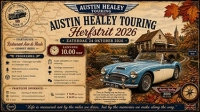 Austin Healey Touring Herfstrit
