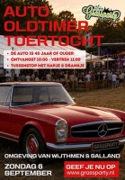 Auto oldtimertoertocht Zwolle