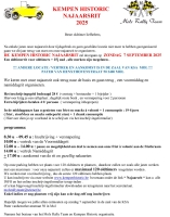 Kempen Historic Najaarsrit 2025