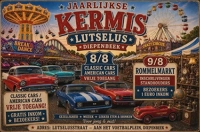 Classic/American cars @ Kermis Lutselus