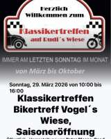 Klassikertreffen auf Rudi's Wiese