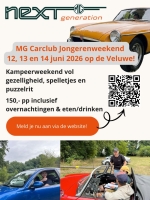 MG Carclub Jongerenweekend