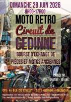 Moto Retro Circuit de Gedinne