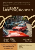 Oldtimermeeting en rondrit Kortrijk
