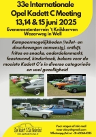 Int. Opel Kadett C Meeting