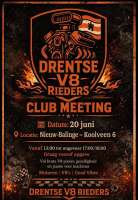 Drentse V8 Rieders Club Meeting