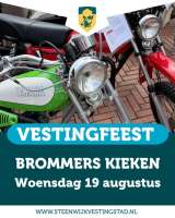 Vestingfeest - Brommers kieken