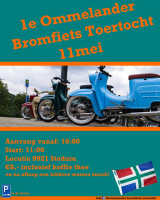 Union bromfiets toertocht