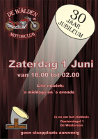 30 Jaar Jubileum De Wâlden Motorclub