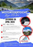 Motortoertocht Alpe d'Huzes